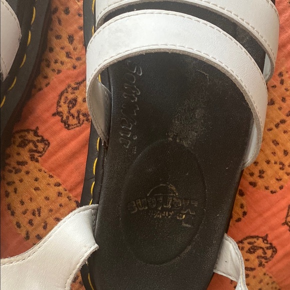 Dr. Martens White Sandals with Chunky Sole - Picture 3 of 3